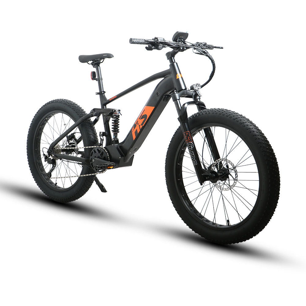 Eunorau FAT-HS | Mid-Drive | Full-Suspension | Fat MTB E-Bike