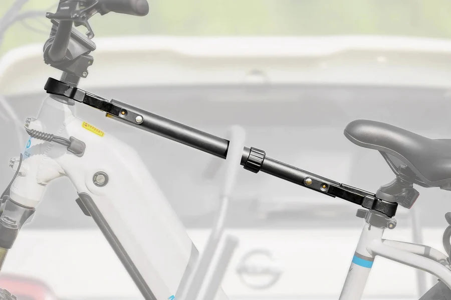 Magicycle Cross Bar Mount Your Step Thru E Bike on a Bike Rack House of Bikes