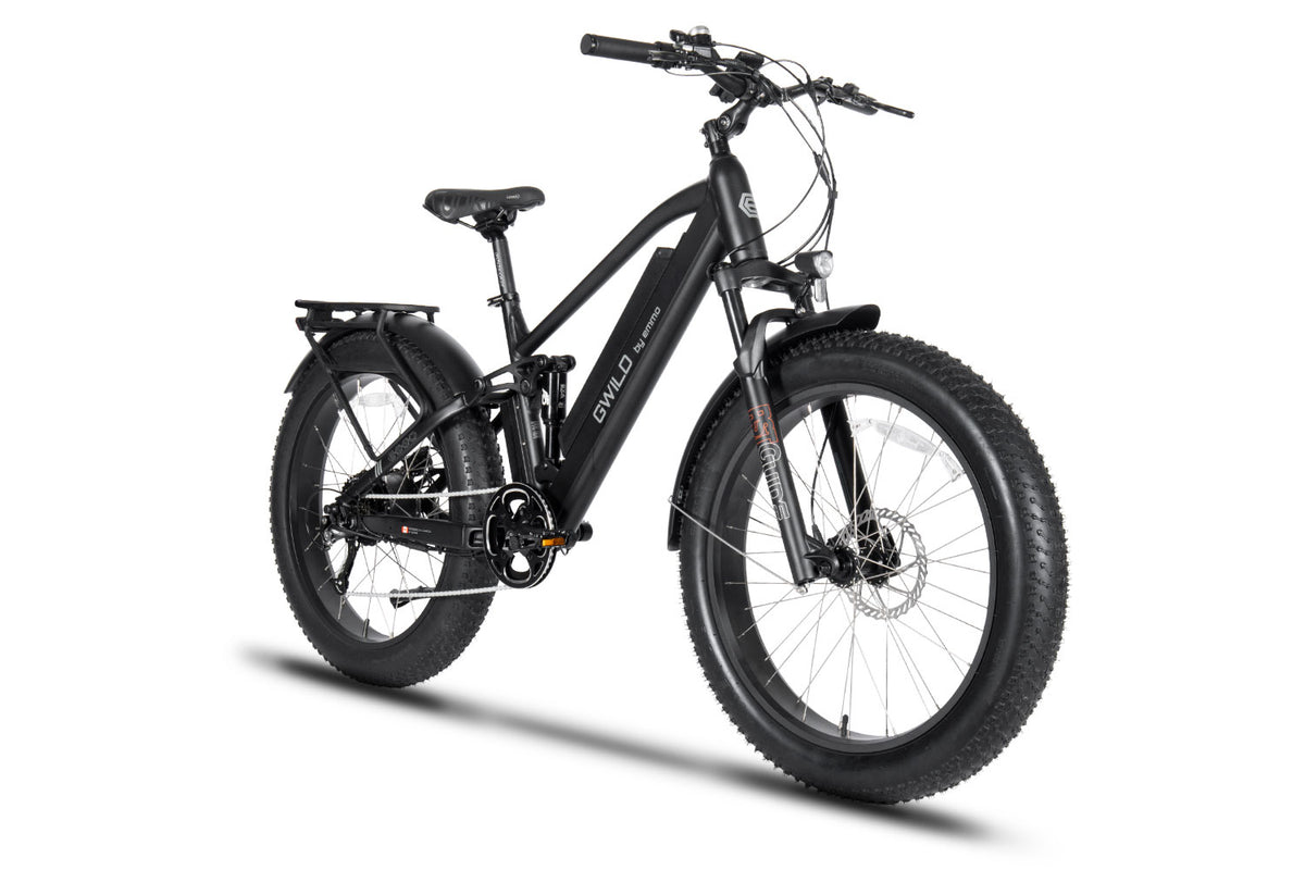 Emmo GWild Electric Mountain Bike | Full-Suspension Fat Ebike – House ...