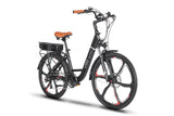 Emmo Vgo Pro 2.0 Step-Thru Electric Bike City Commuter Ebike Black Front