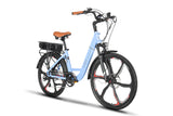 Emmo Vgo Pro 2.0 Step-Thru Electric Bike City Commuter Ebike Blue Front