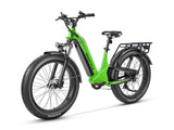 magicycle-deer-suv-ebike-full-suspension-electric-fat-bike-step-thru-green-front-left